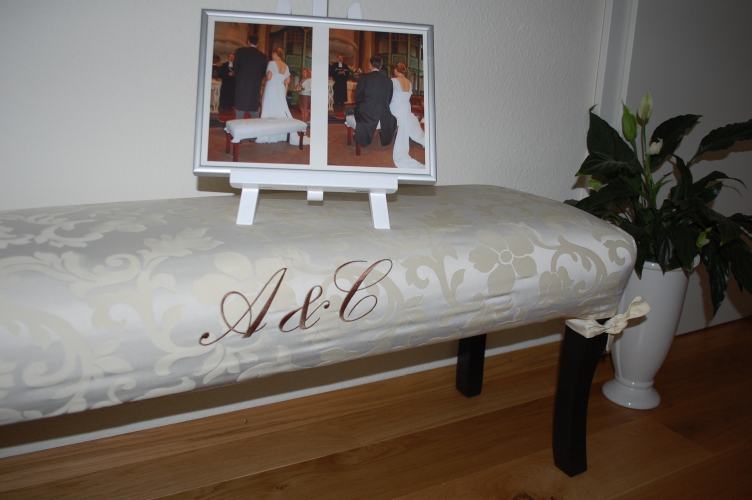 Hochzeitsbank von Goldmann Footstools